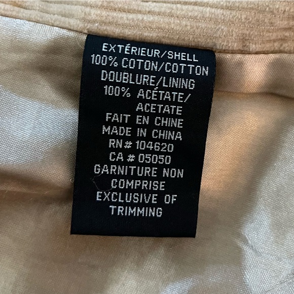 Vintage Jacob Corduroy Button Up Coat - Picture 8 of 11